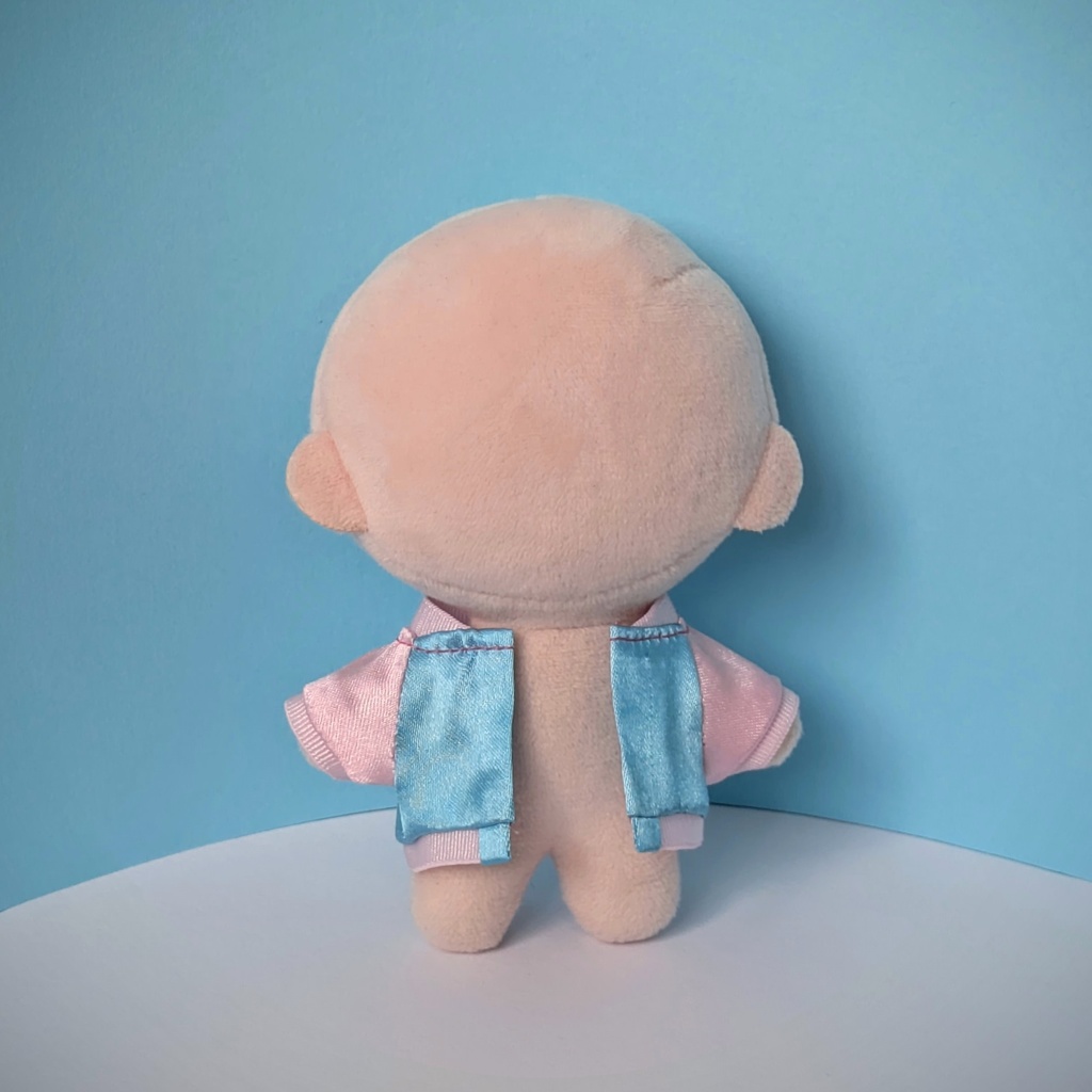 10cmぬい用 アイスクリームの刺繍入りスカジャン