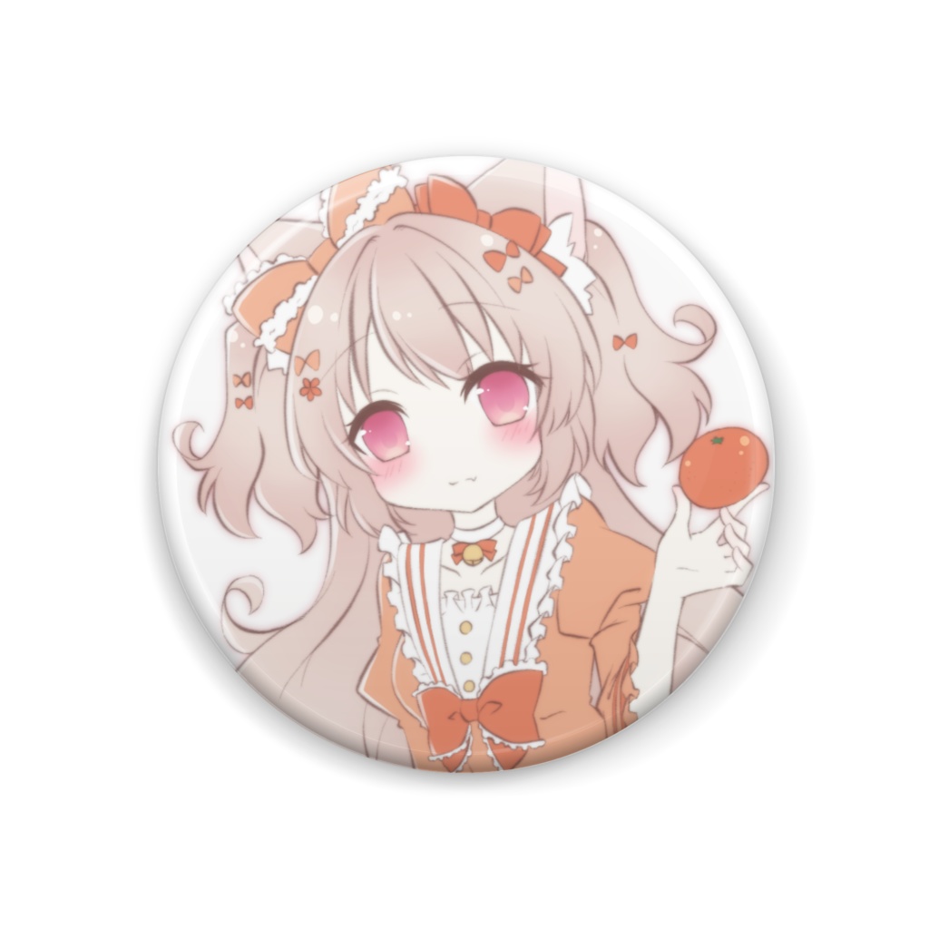 猫撫まふ＊かんばっじ（みかん）