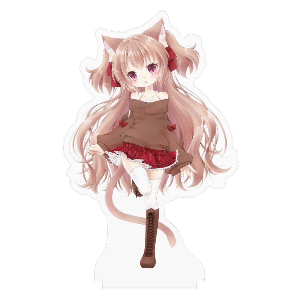 猫撫まふ*アクリルフィギュア