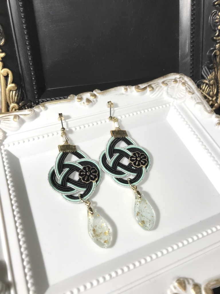 【刀剣】膝丸イメージ水引アクセ