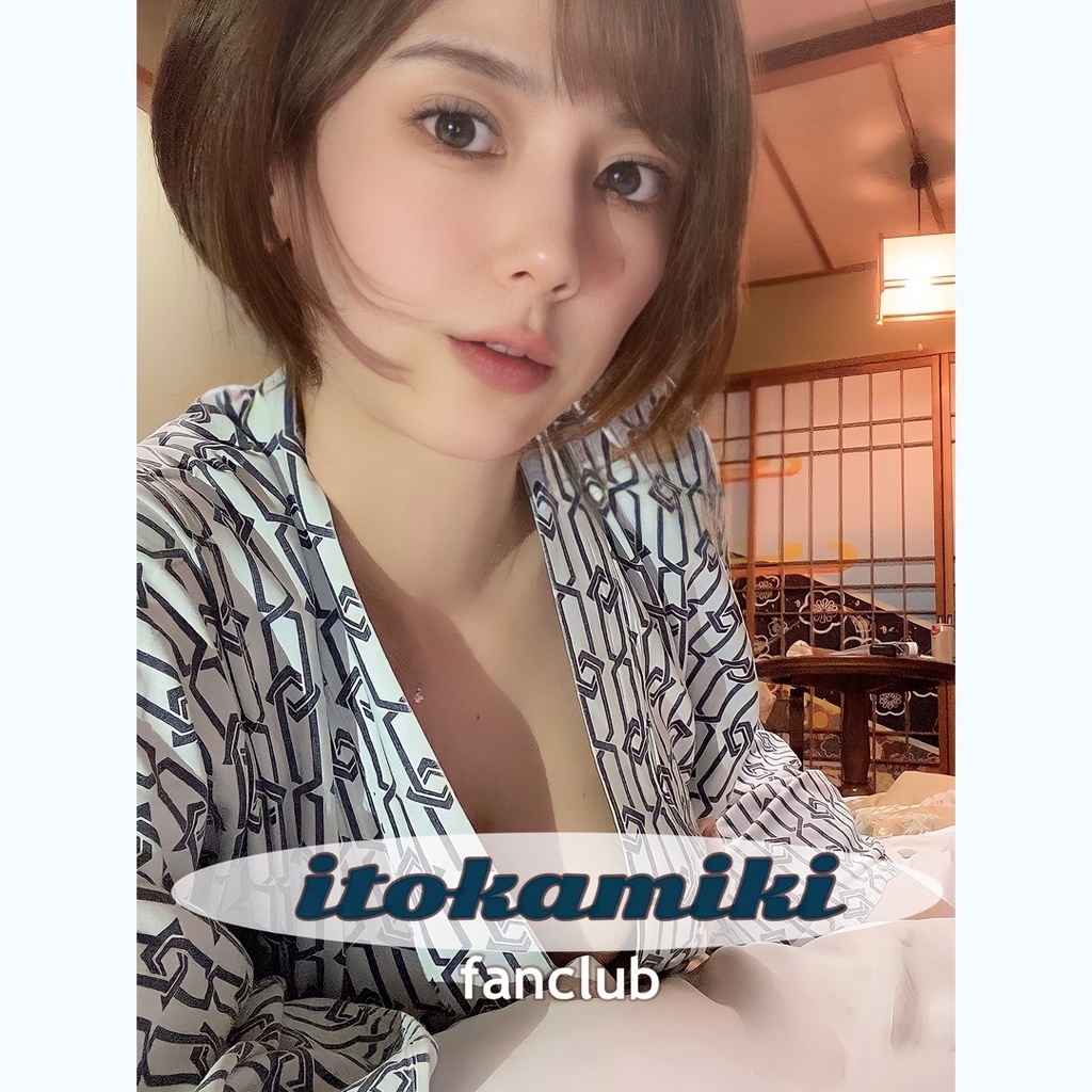浴衣　チェキ