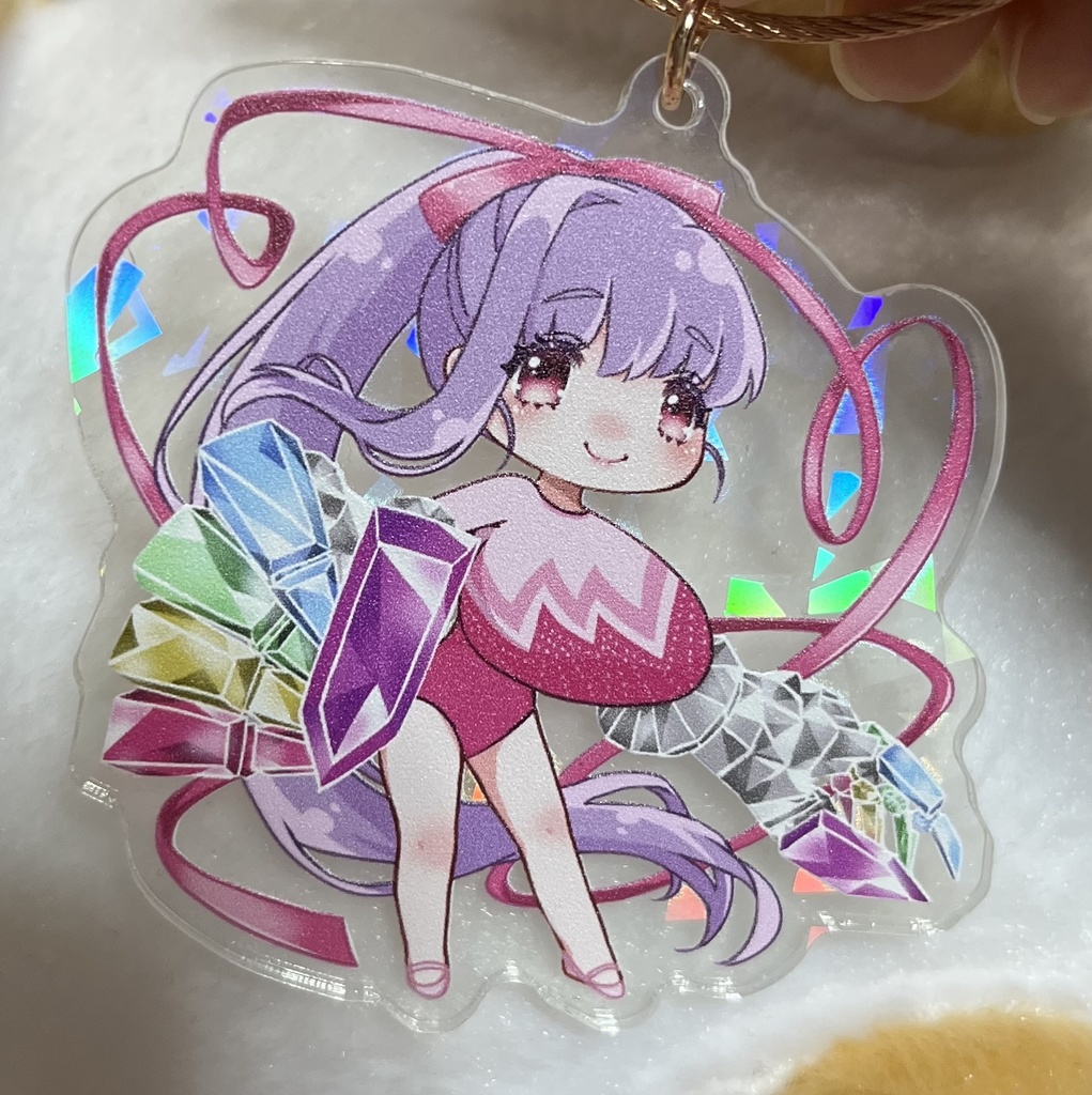 パッションリップアクリルキーホルダー(レオタード)