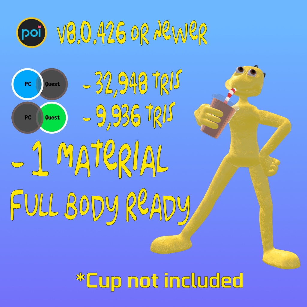 [VRChat Ready] Graggle Simpson by Smash-ter (PC + Quest) - Smash-ter - 3/3