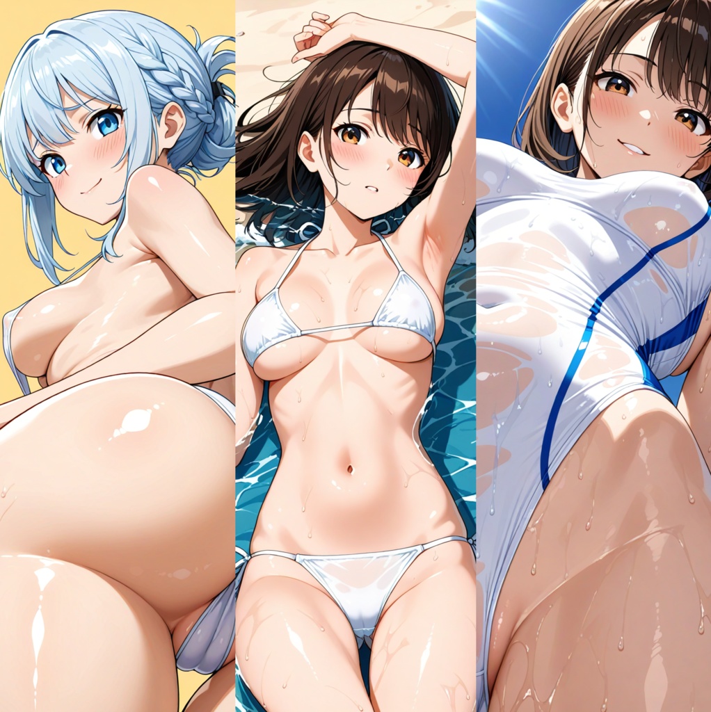 R15 [150枚] 水着CG集