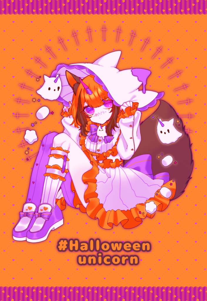 ハロウィンポストカード
