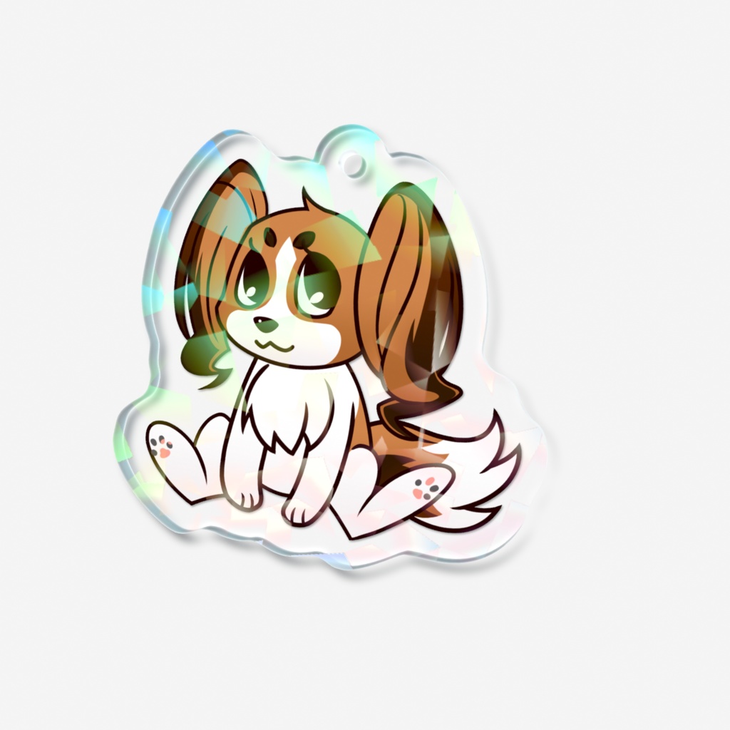 ホログラムアクリルキーホルダー 【そら】