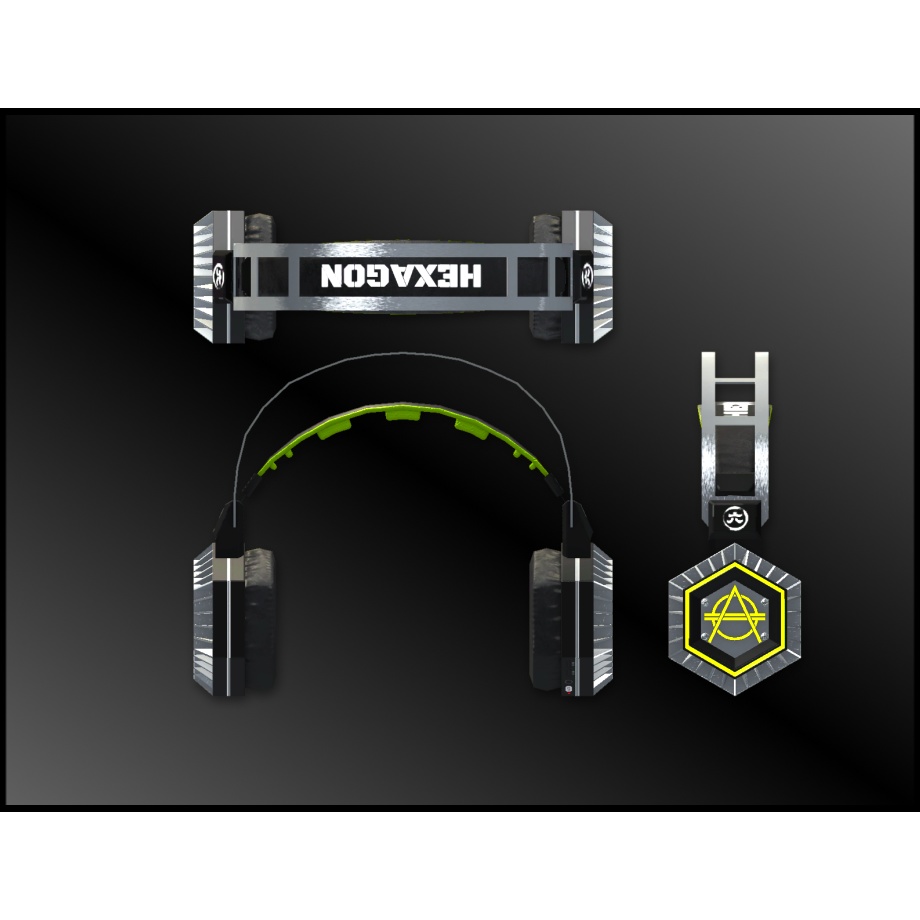 【無料】HEXAGONヘッドフォン