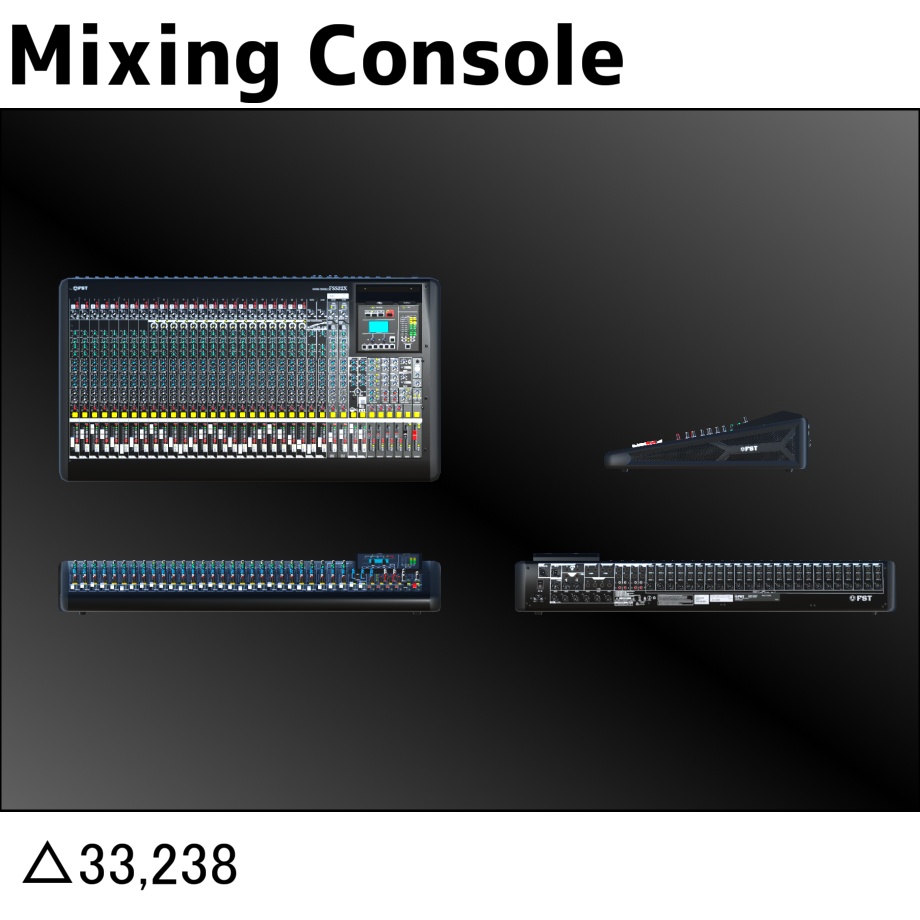 ミキシングコンソール【Mixing Console】