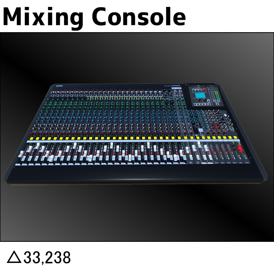 ミキシングコンソール【Mixing Console】