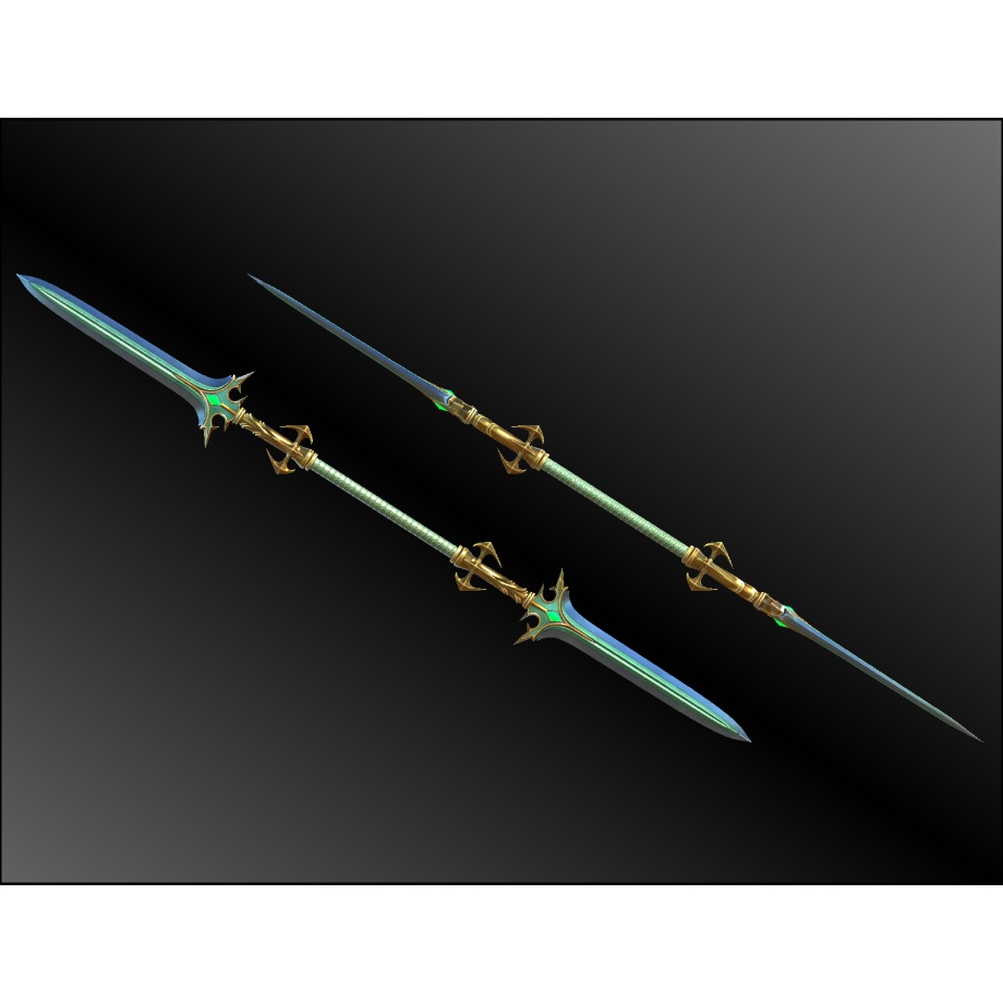 緑の両刃剣