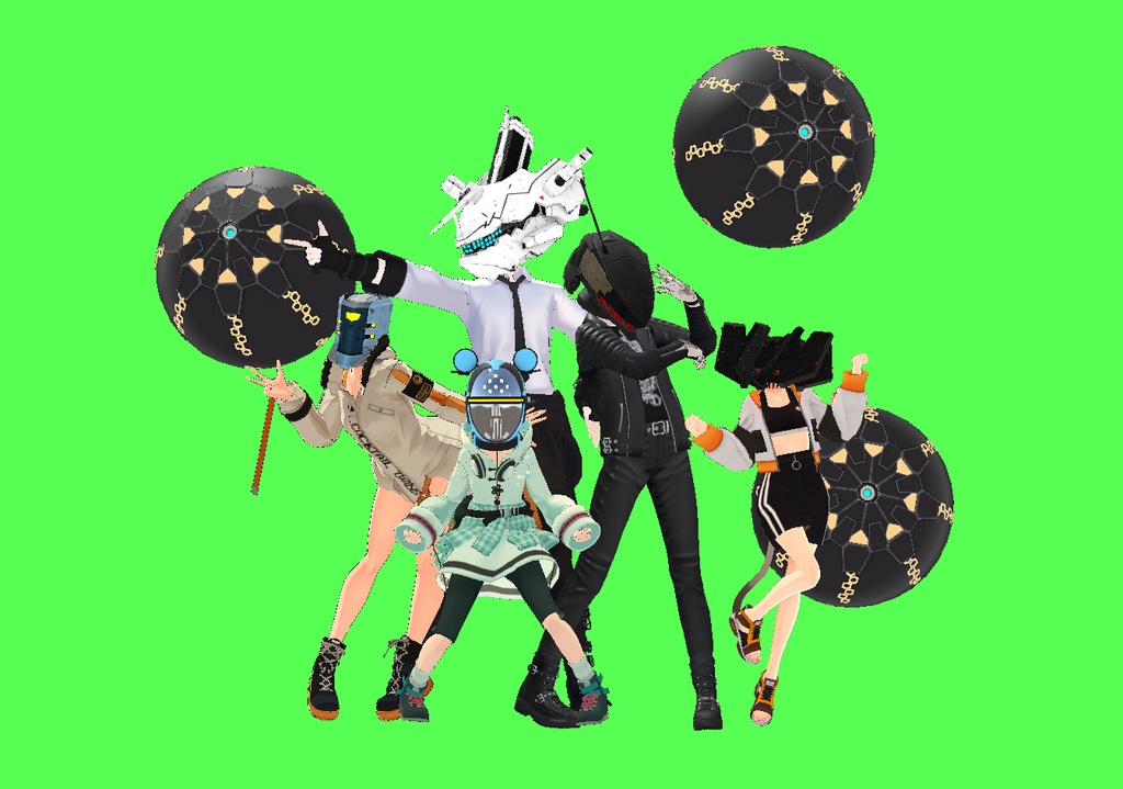 アーマードコア頭セット