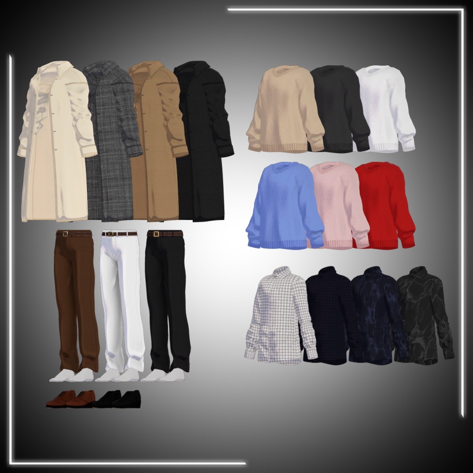 WinterCloth【杏里向け冬服】