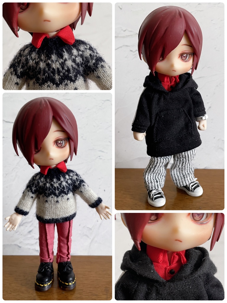 ドール服用つけ襟