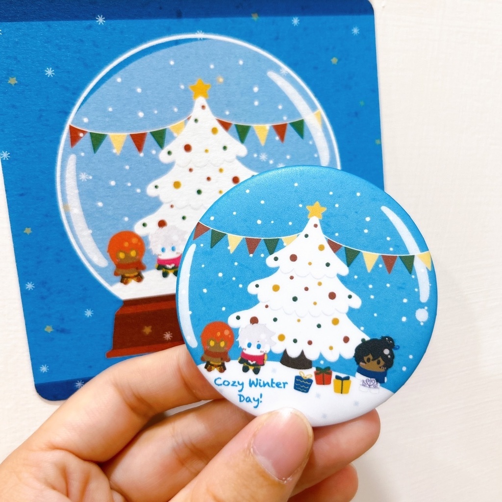 【FGO】冬の日バッジ