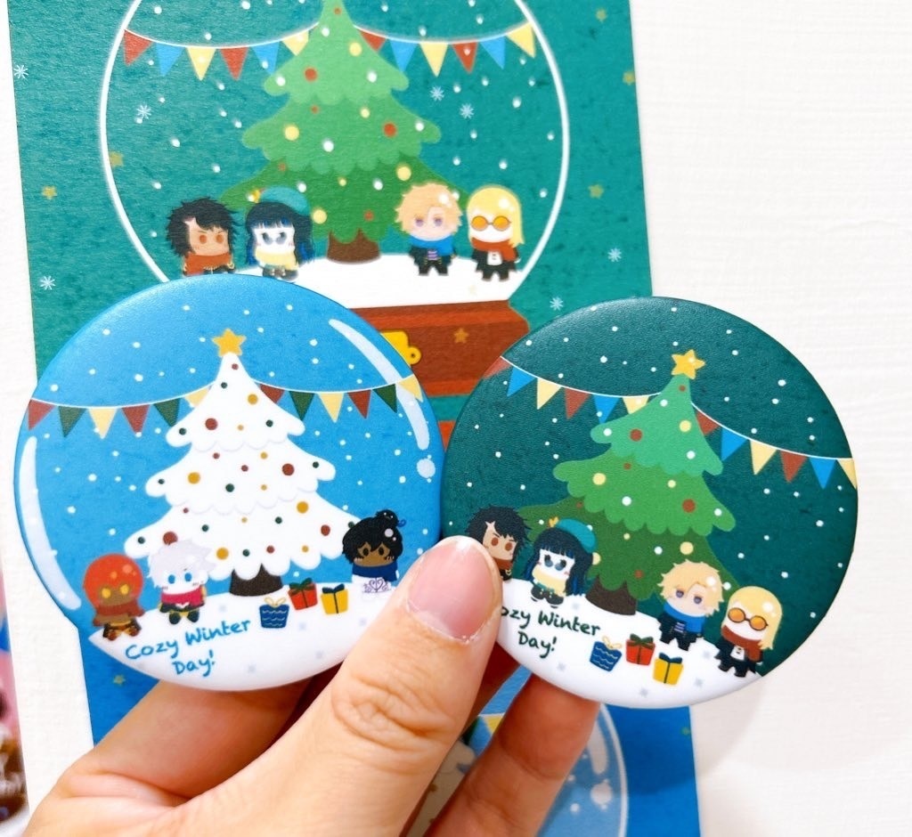 【FGO】冬の日バッジ