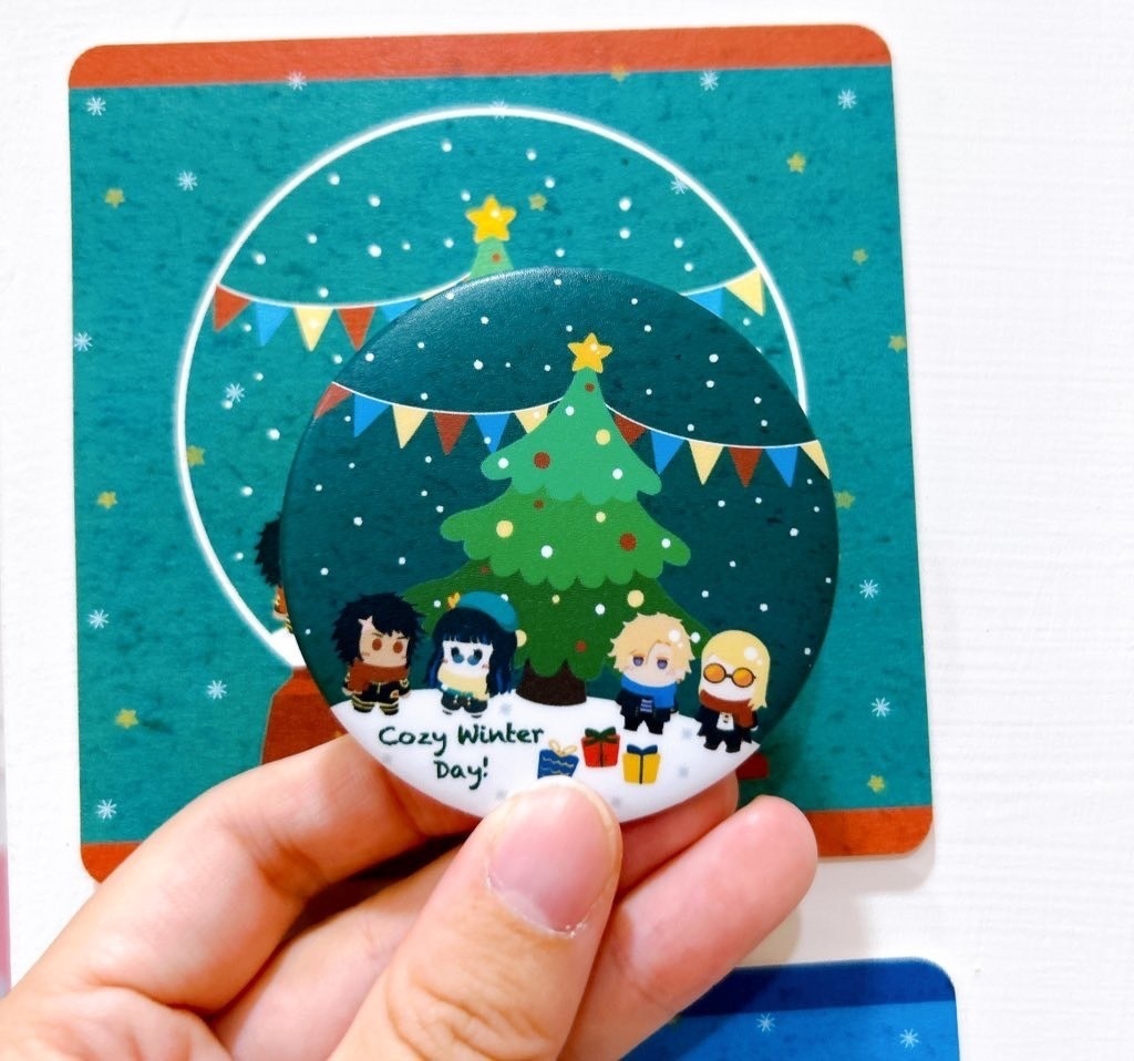 【FGO】冬の日バッジ