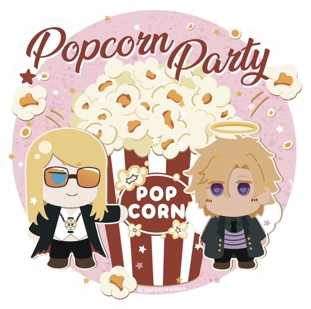 【FGO】LB7主従 8cm ステッカー