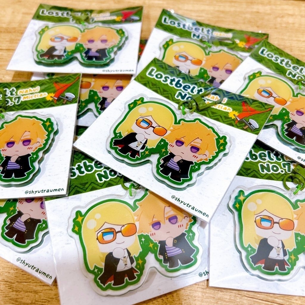 【FGO】LB7主従厚アクリル、アクキー