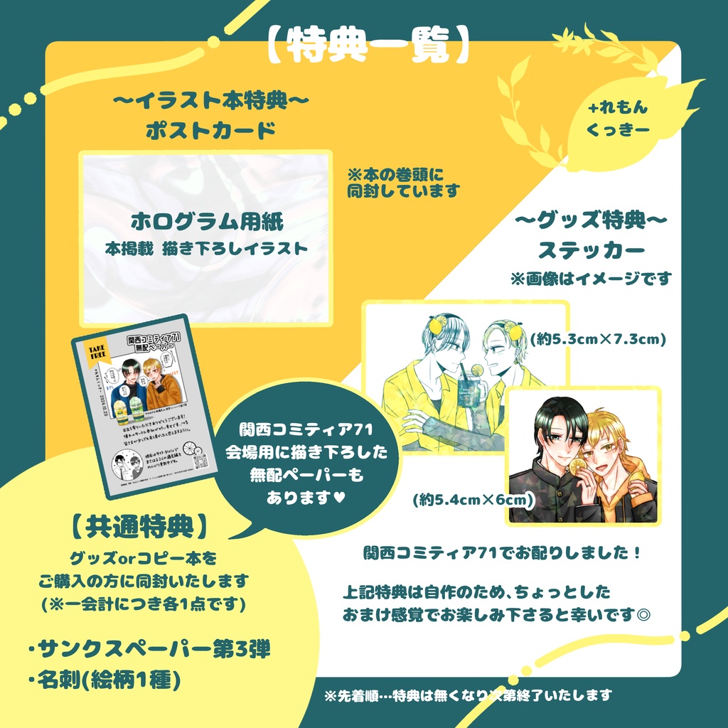 ポストカードセット(ナツナオ)