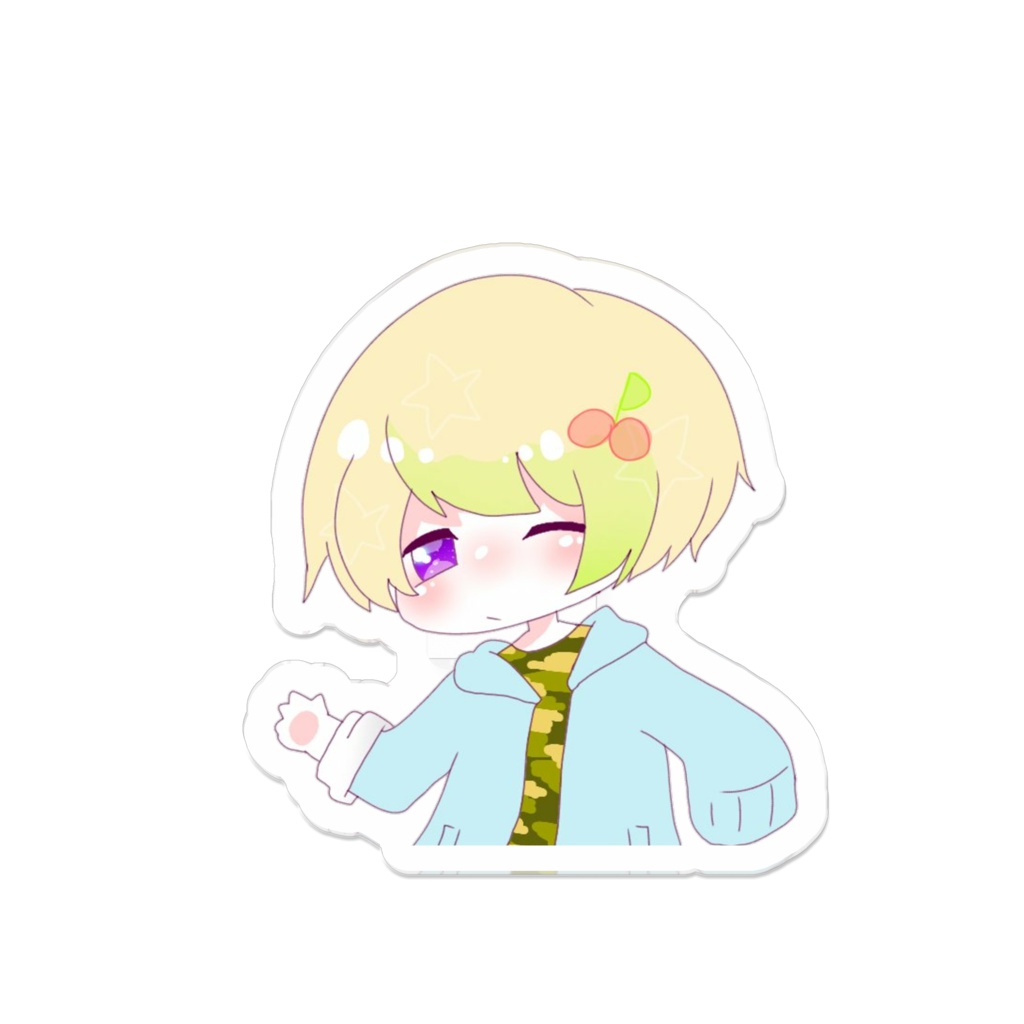 ぺぷしぇアクリルバッチ