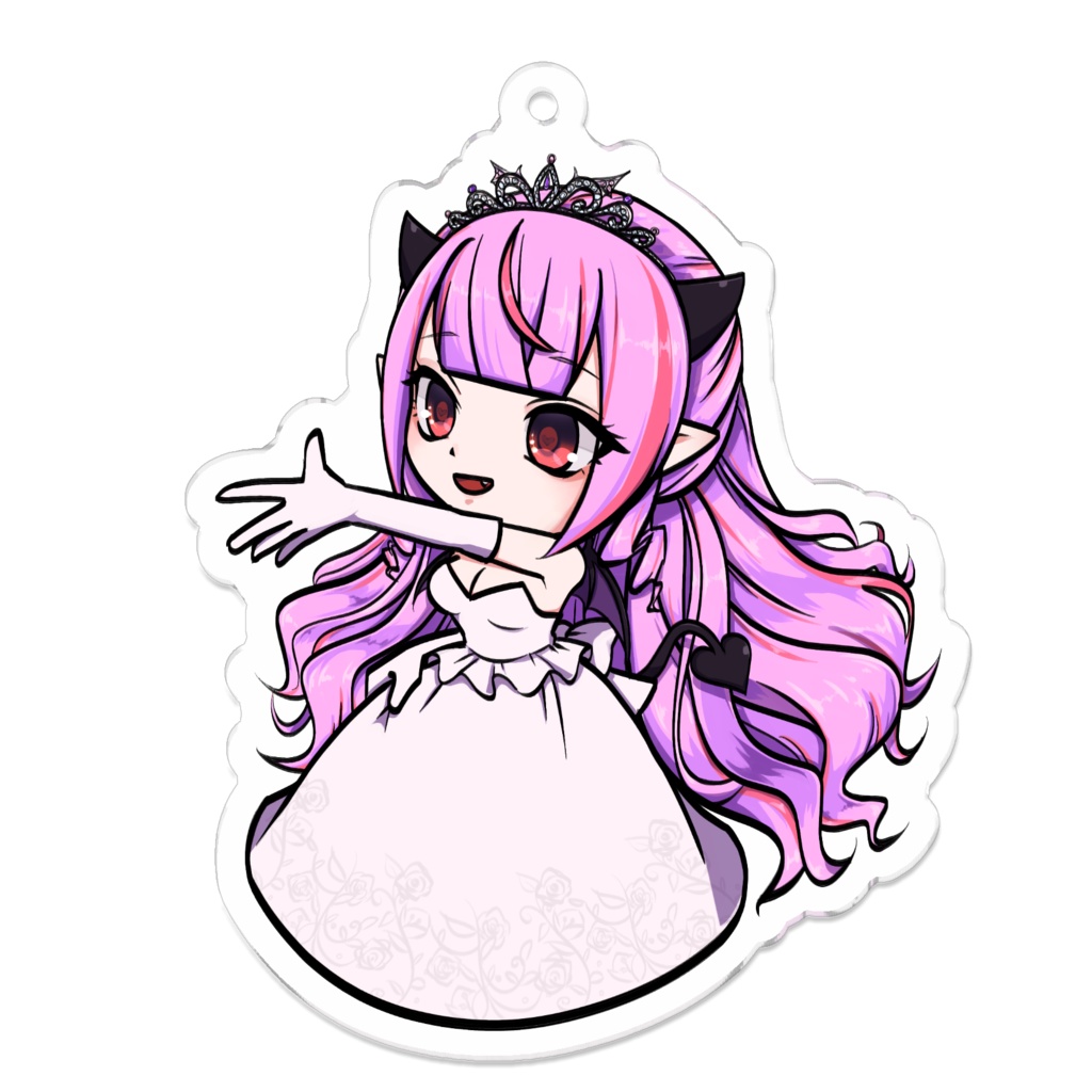 6月のにゅい♥アクリルキーホルダー