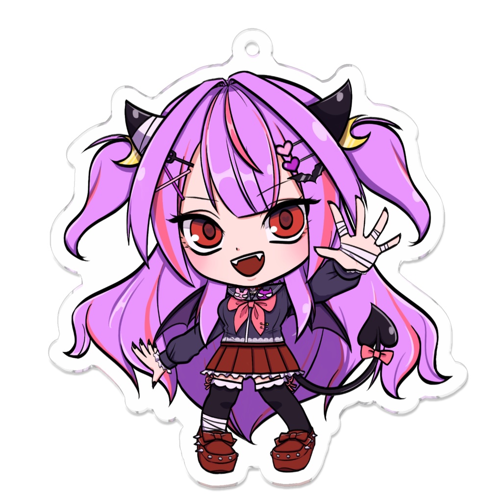 冥闇にゅい♥アクリルキーホルダー