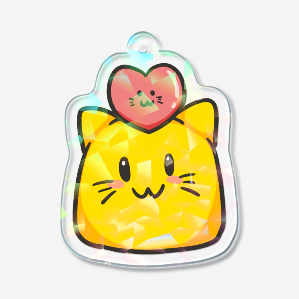 にゃんぷっぷーホログラムアクキー