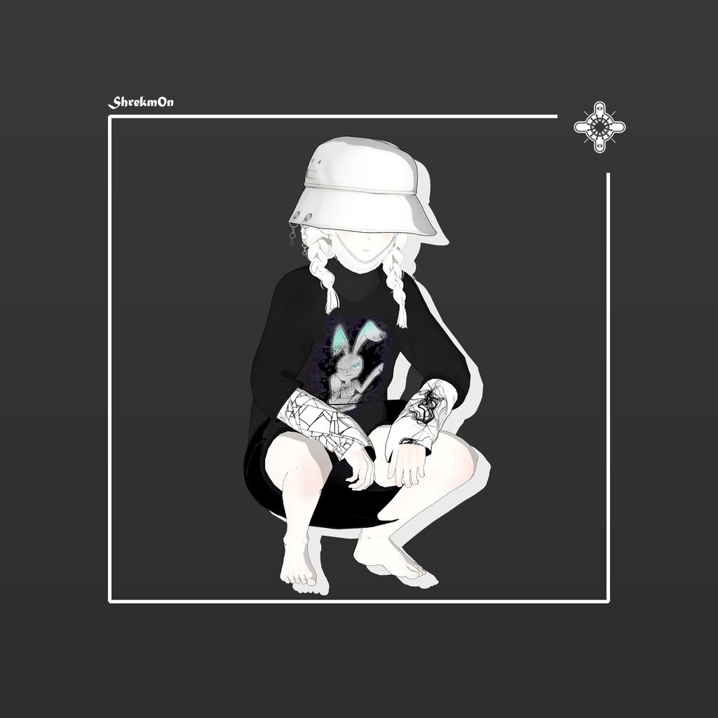 【VRChat用】Grus_street_wear for grus_(Grus専用)