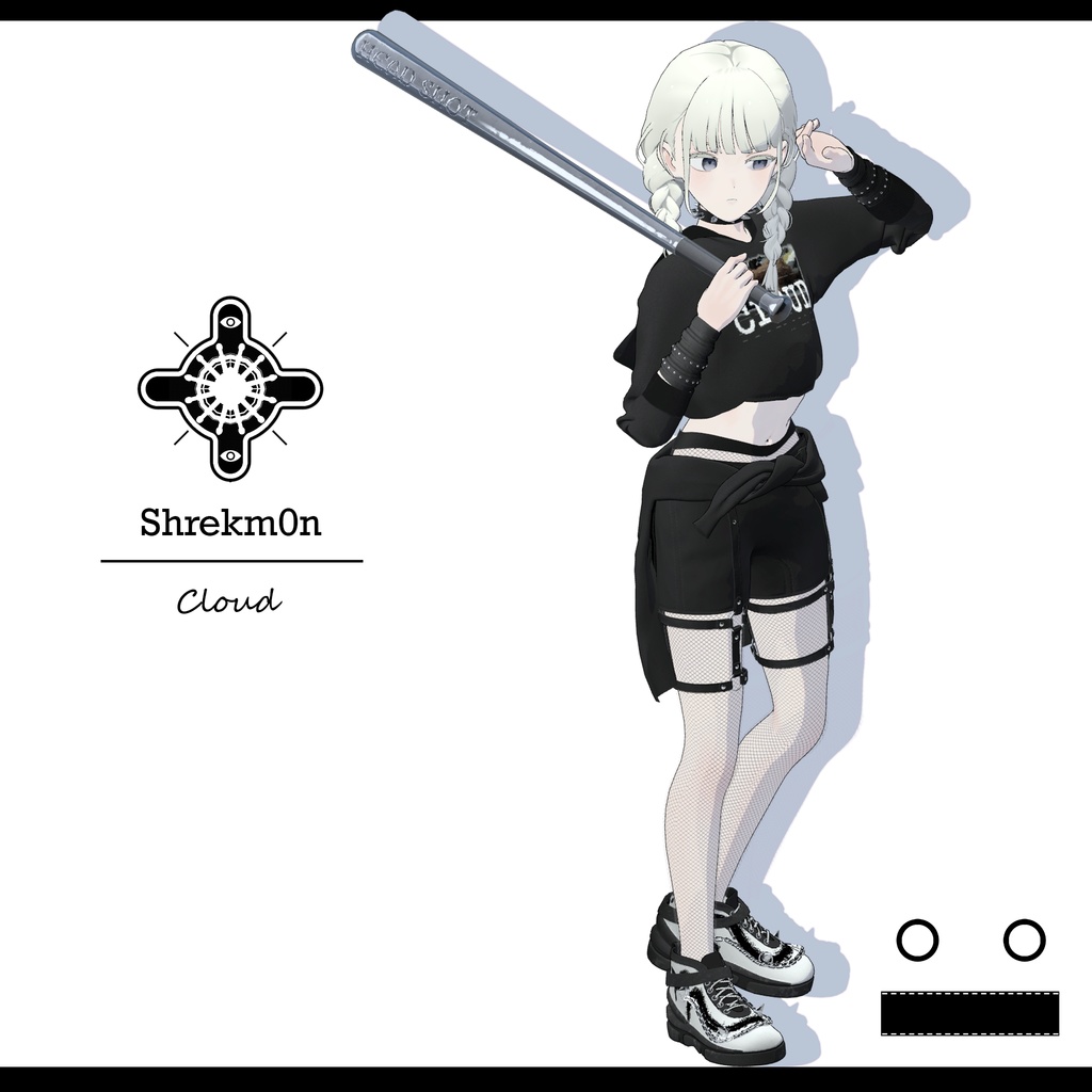 [Grus] Punk Outfit_( Cloud )