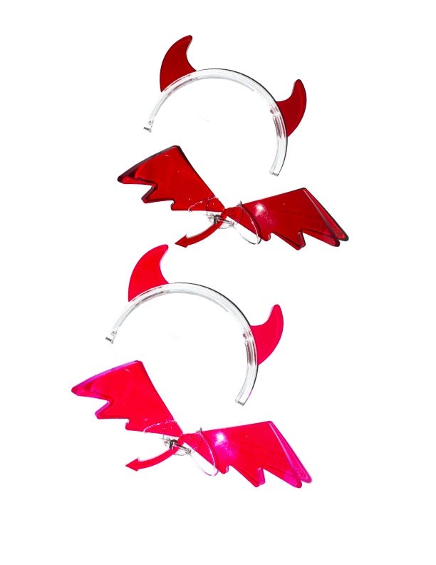 【B品】ぬいアクセサリー　あくまセット