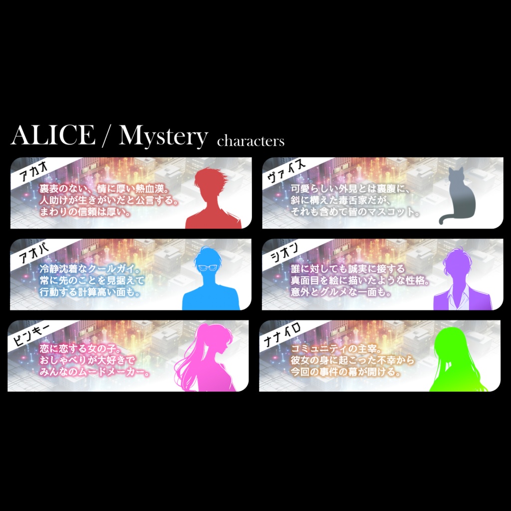 【無料】マーダーミステリー「ALICE/Mystery -手向けのティーパーティー-」
