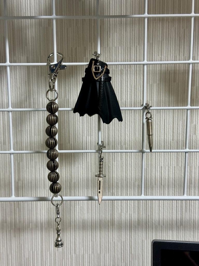 【クラフィ】クラウゼヴィッツ概念ストラップ【ハンドメイド】【一品もの】