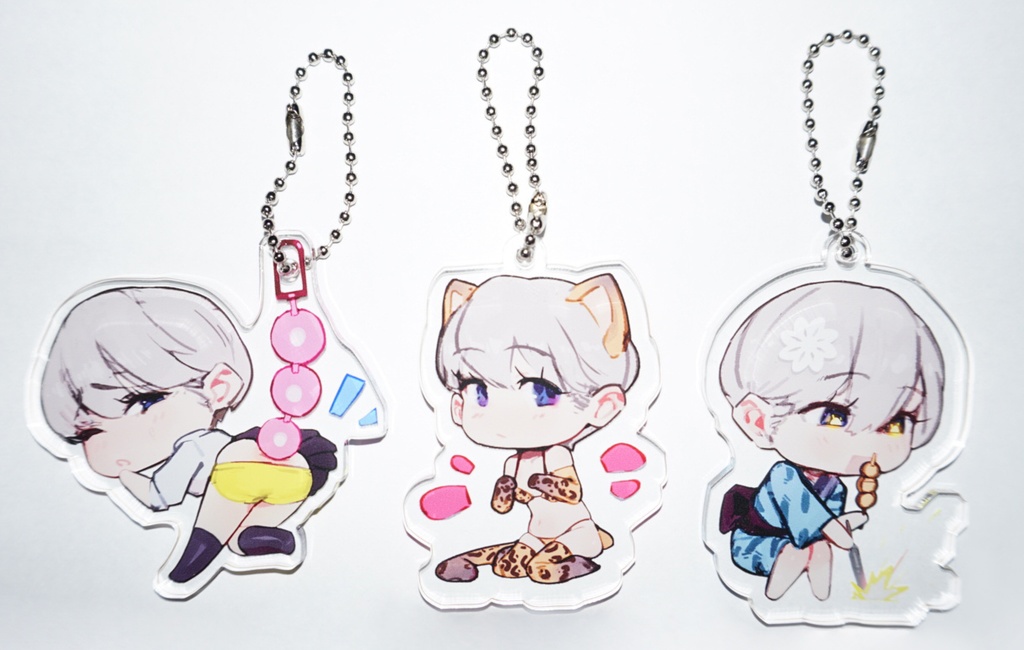 【受注生産11/24まで】神奈川恋美アクリルキーホルダー(全3種)| Komi Acrylic keychain (random/All 3 types)