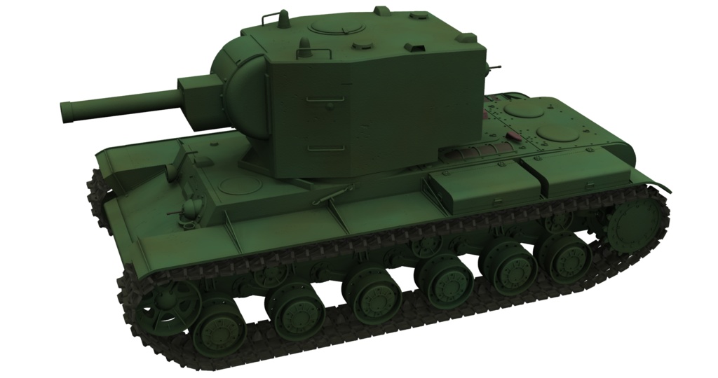 【Shade3D】KV-2 重戦車