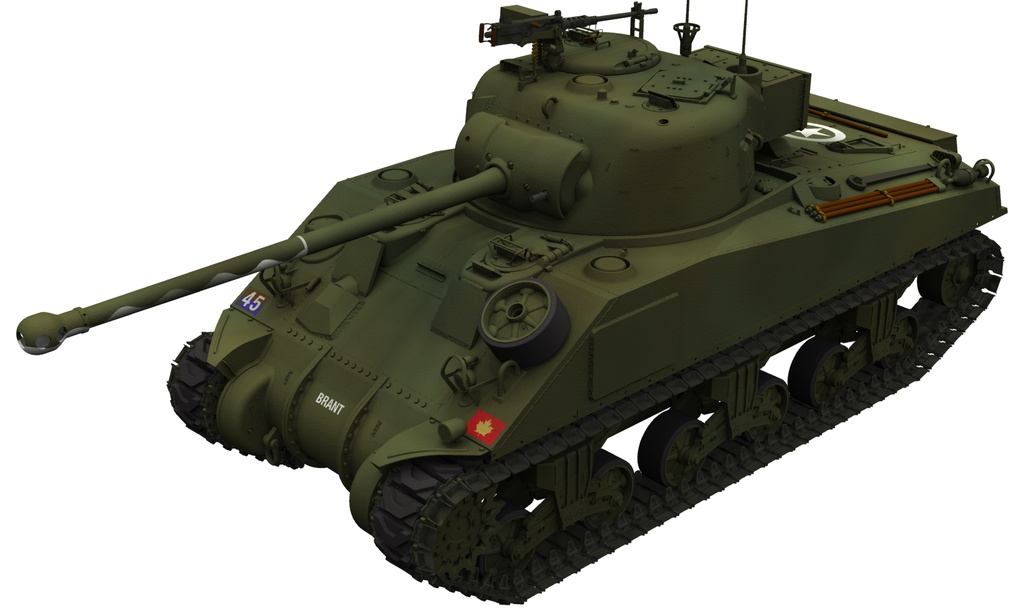 【Shade3D】シャーマンVC ファイアフライ