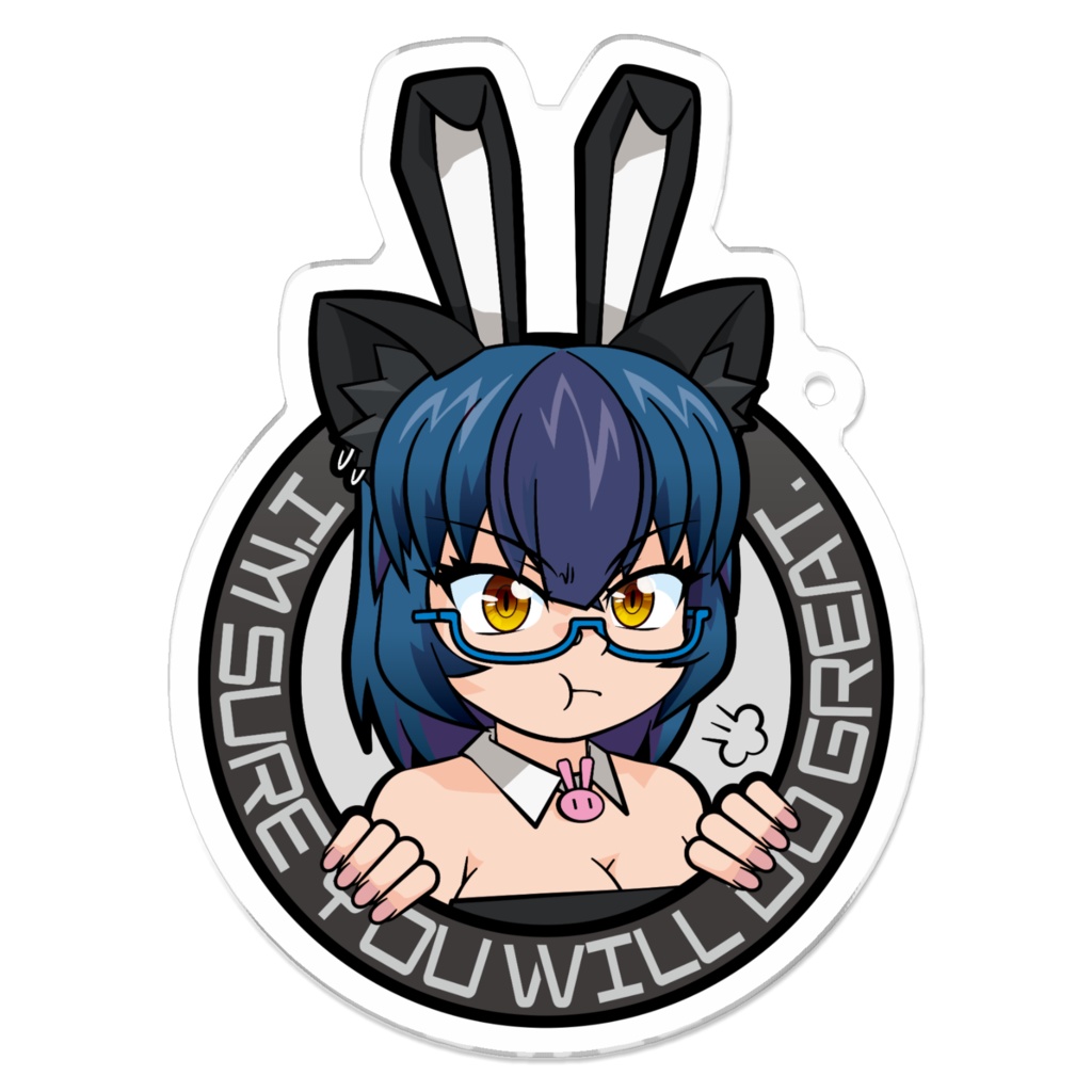 うちのこキーホルダー II型(げきおこ)