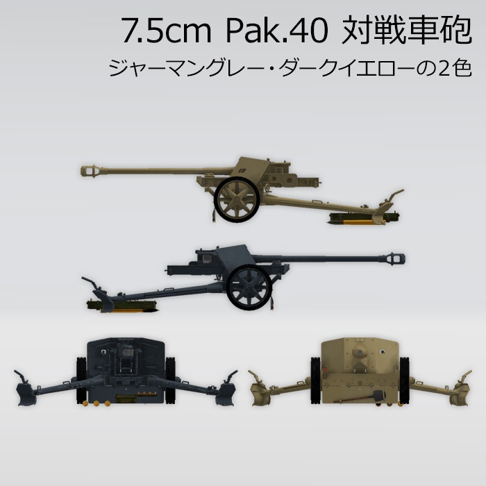 7.5cm Pak.40 対戦車砲