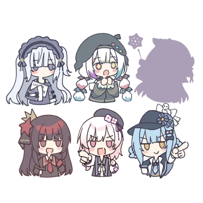 【異ノ祭001】6種類アクリルキーホルダーセット