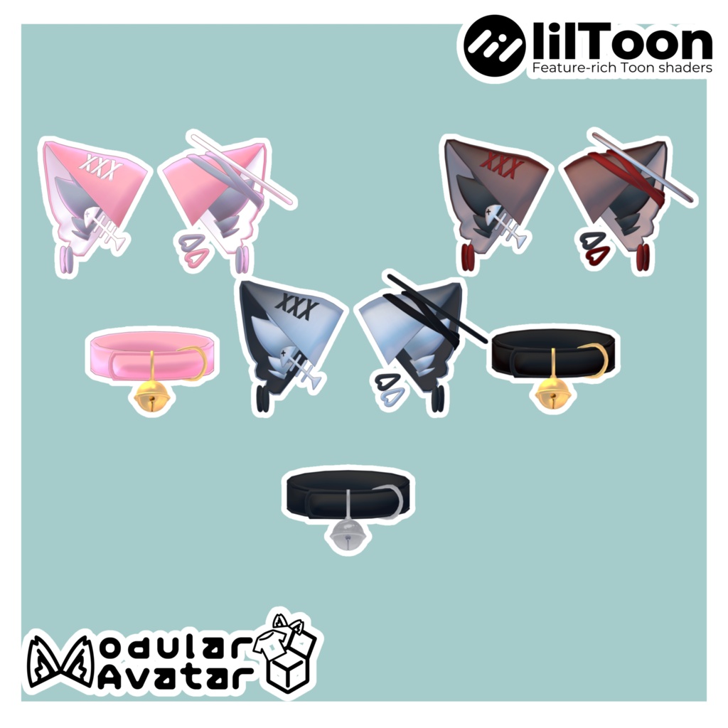 【12アバター対応】🎀Meow lette🎀