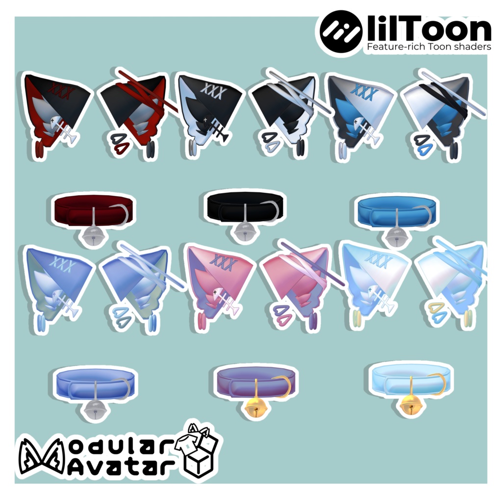 【12アバター対応】🎀Meow lette🎀