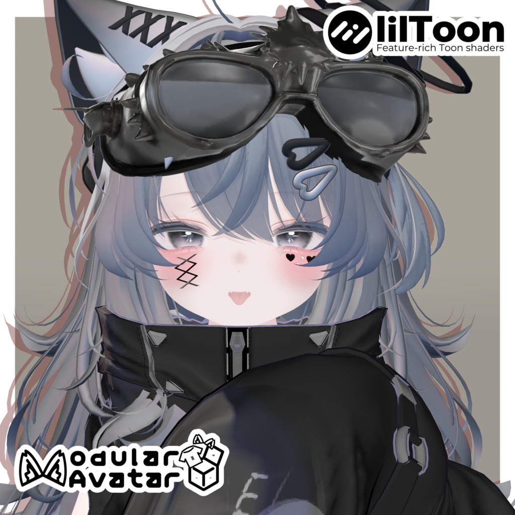 【12アバター対応】🎀Meow lette🎀