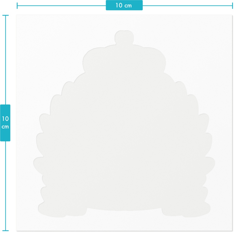 りる王国紋章ステッカー(ピンク)