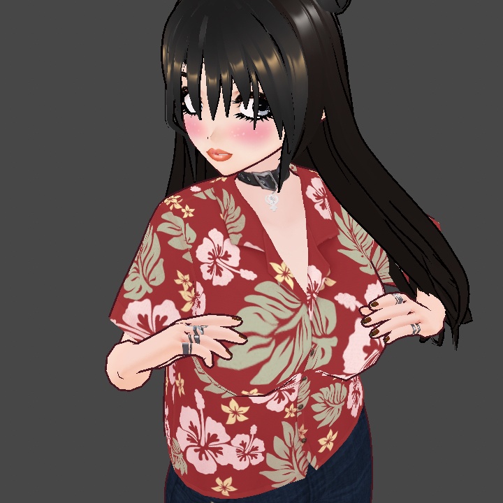 Makeup - Peachy Keen Face Skin VRoid