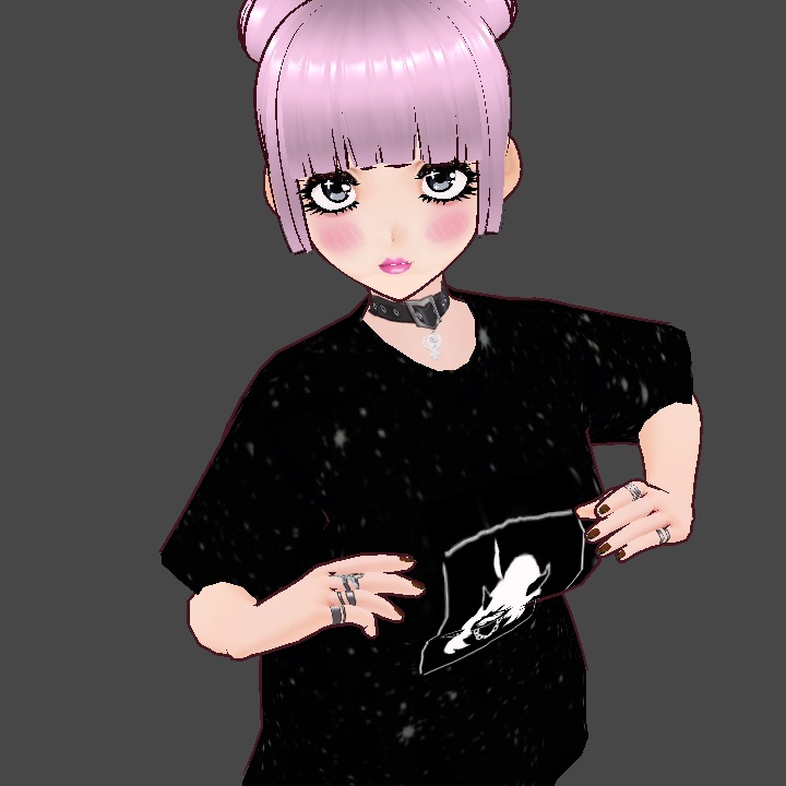 VRoid Makeup - Face Skin - Pink Lipstick 3 Pink Kawaii Blush - Set of 3