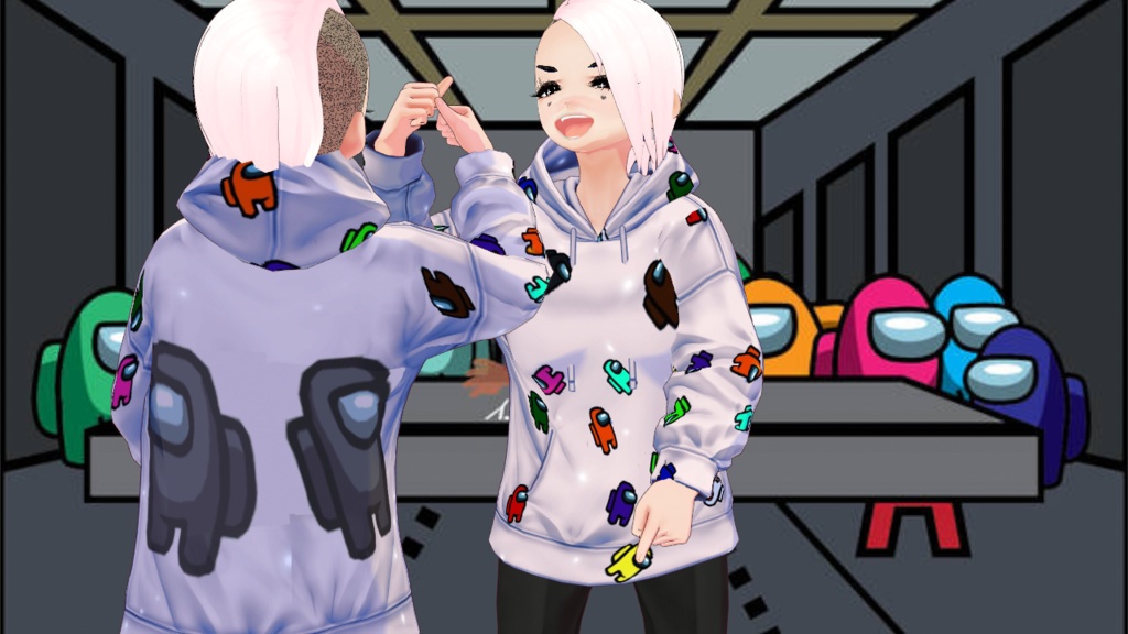 Hoodies - Among Us Hoodie - Clothes Set of 3