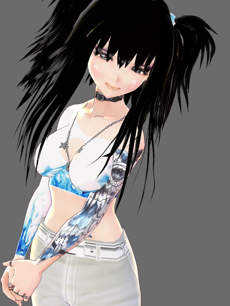 Makeup - Eyeshadow, Eyelashes, Kawaii Peach Blush