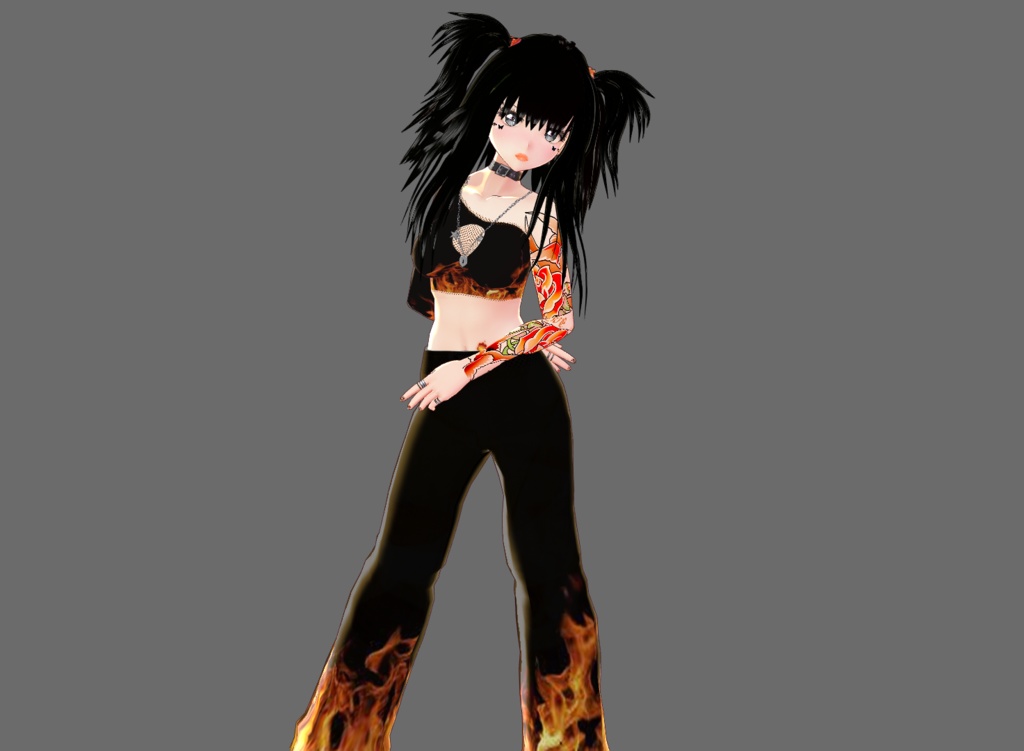VRoid Clothes Firestarter Pants