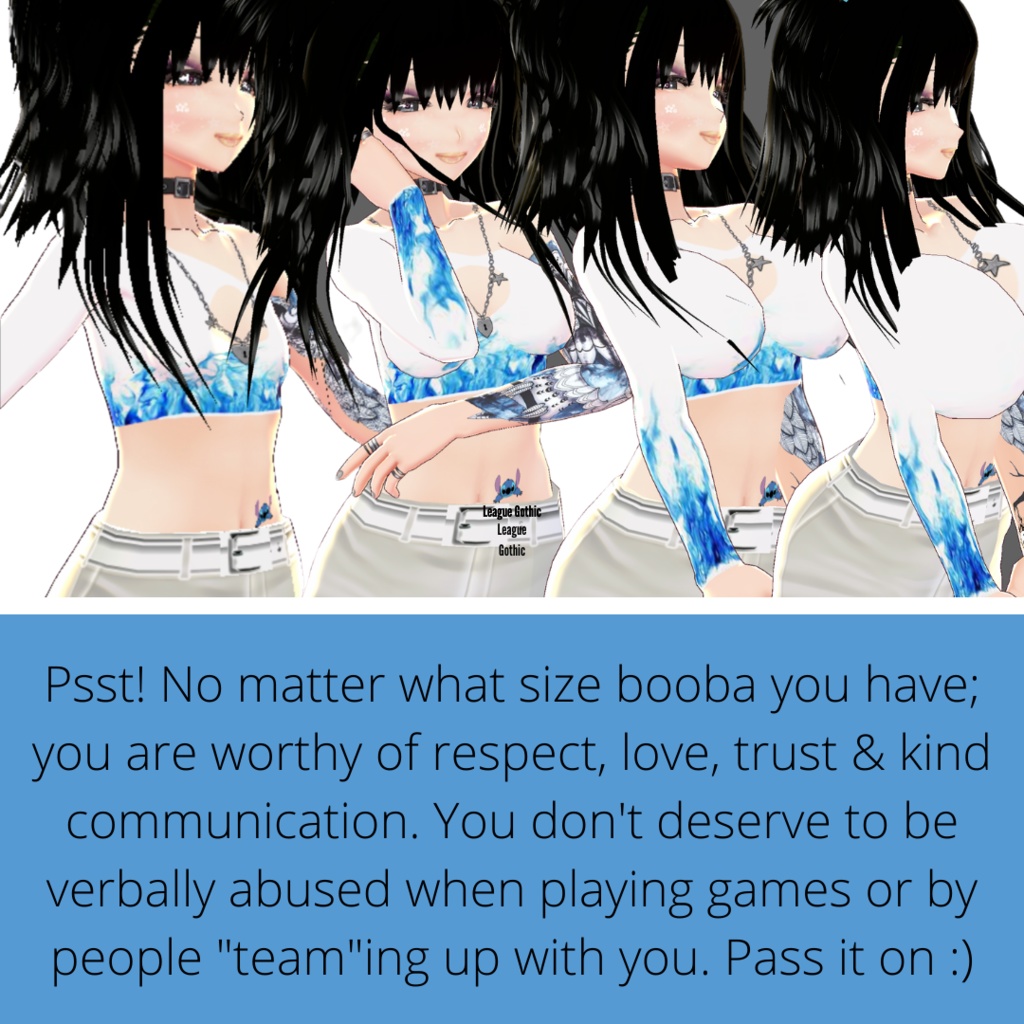 Thank you! Gift Outfit Giveaway and Hand Assets!