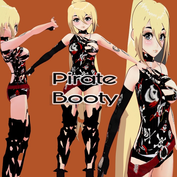 VRoid Outfit - Pirate Booty