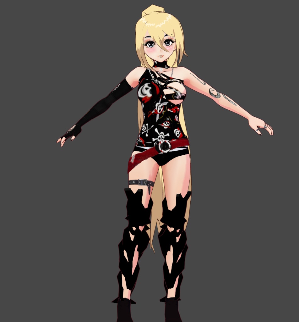 VRoid Outfit - Pirate Booty